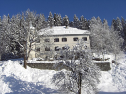 Schlosscafe Kirchbach im Winter